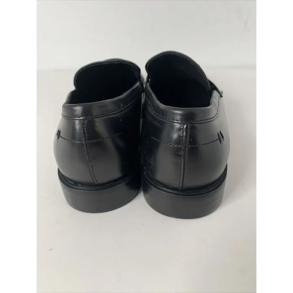 Kenneth Cole New York Dress Shoe Black Sz 8 22694 Slip On‎ Loafer